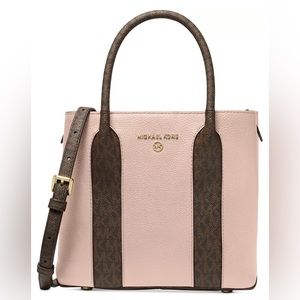 Michael Kors AUSTIN PEEBLED MESSENGER BAG